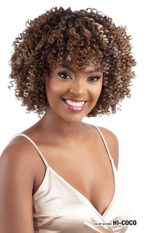 Shake-N-Go Shake-N-Go Human Hair Blend Wig Legacy Alexandria (HI-MOCHA)