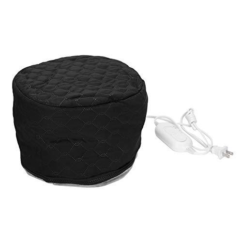 HURRISE Hair Steamer, Thermal Heat, Deep Conditioning Black Hair Scalp Treatment Spa Hot Head Care Electric for Home Use