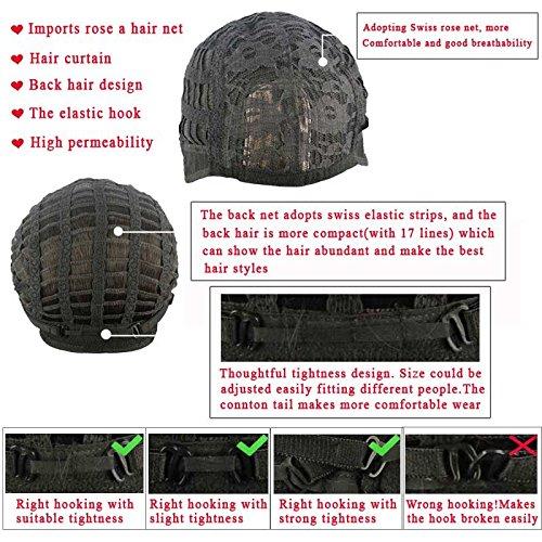 BeiSD & Beauty.Wig BeiSD Short Afro Curly Black Wig Curly Synthetic Wigs for Black Women Short Hairstyles African American Women Wigs