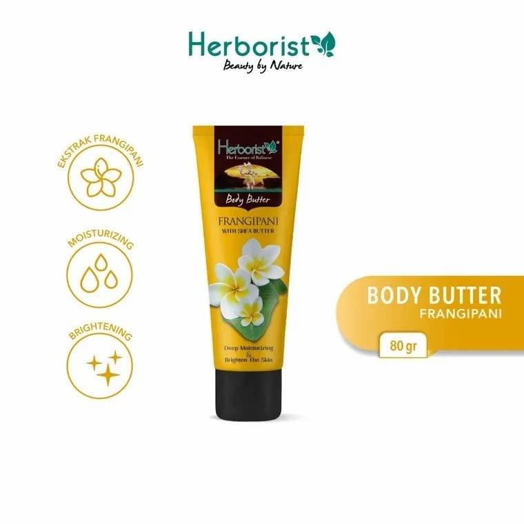 NinthAvenue Basics Herborist Body Butter 80g Frangipani (Pack of 2)