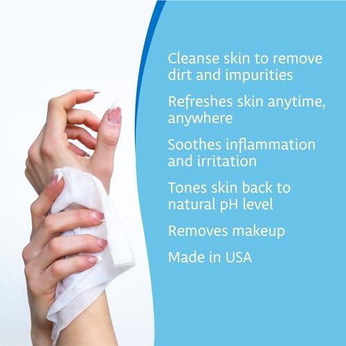 Pharma-C-Wipes The Pharma-C Company 100% Witch Hazel Wipes [40 Wipes] - Daily Toner & Astringent Cleansing Cloths For Face