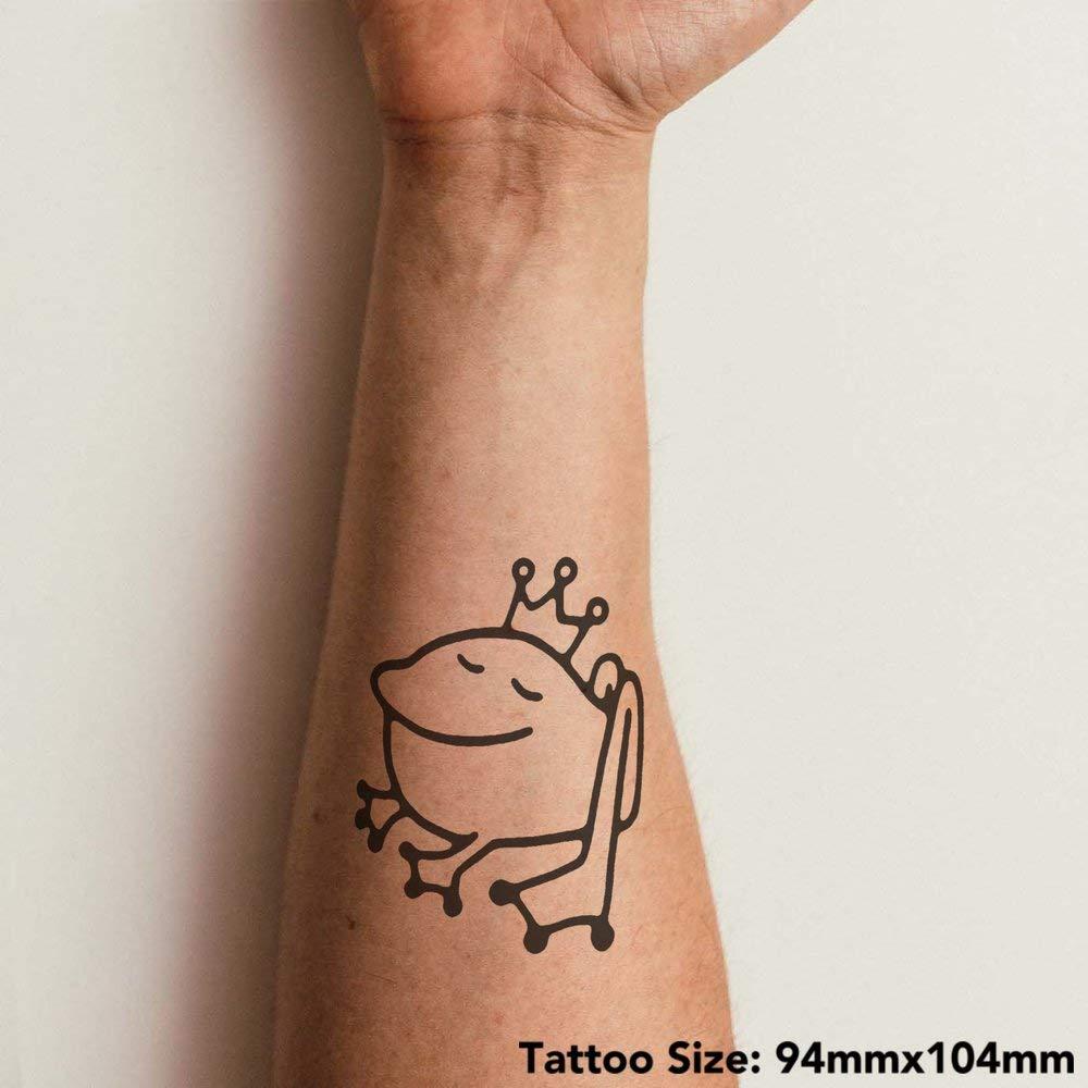 Azeeda Azeeda Large \'Frog Prince\' Temporary Tattoo (TO00027167)