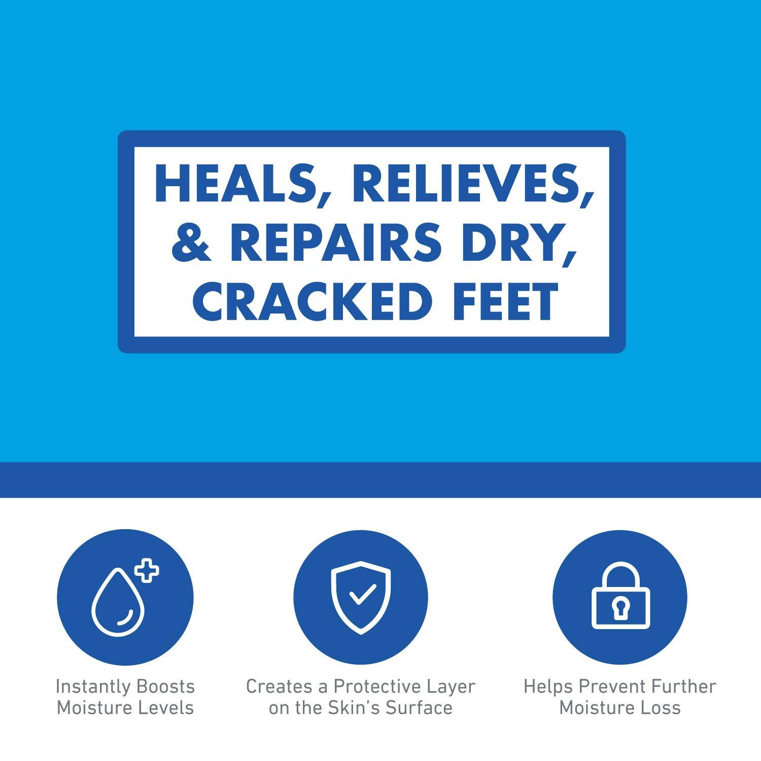 O'Keeffe's O\'Keeffe\'s K0320001-9 Healthy Feet Foot Cream in Jar (9 Pack), 3.2 oz