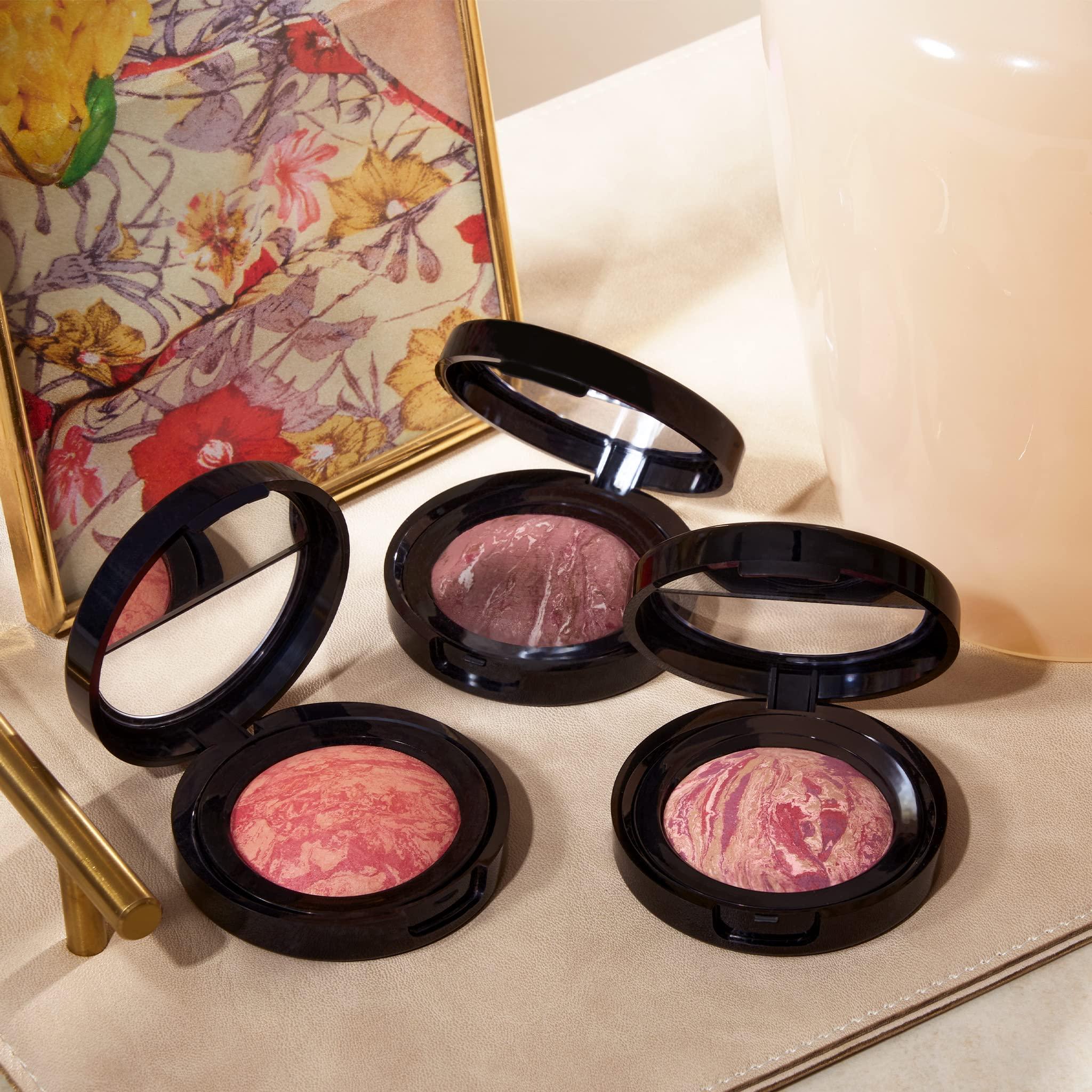 LAURA GELLER NEW YORK LAURA GELLER NEW YORK Baked Blush-n-Brighten Marbleized Blush for Cheeks - Starfish Island - Natural Finish - Buildable Color