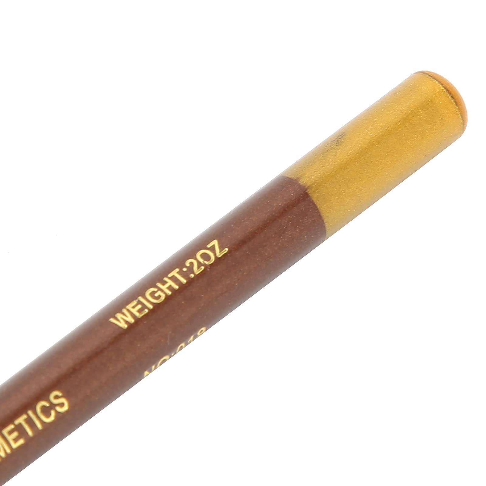 ANGGREK Beard Lineup Pen,ANGGREK White Hairline Pen Professional Beard Pencil Filler Household Beard Pencil Liner Shaping Styling Tool(light brown)