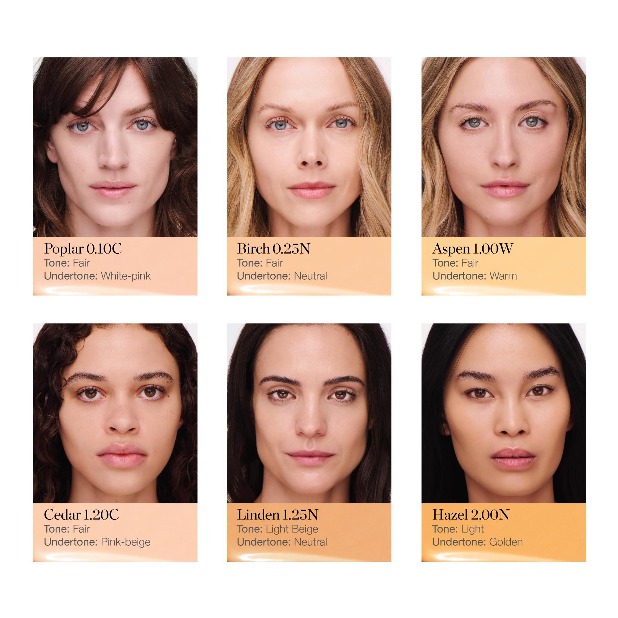 Ogee Ogee Complexion Perfecting Tinted Moisturizer For Face (Cedar 1.20C - Fair, Pink-Beige Undertones) - Lightweight Tinted Serum with Vitamin C & Jojoba Oil - Certified Organic & Made in USA