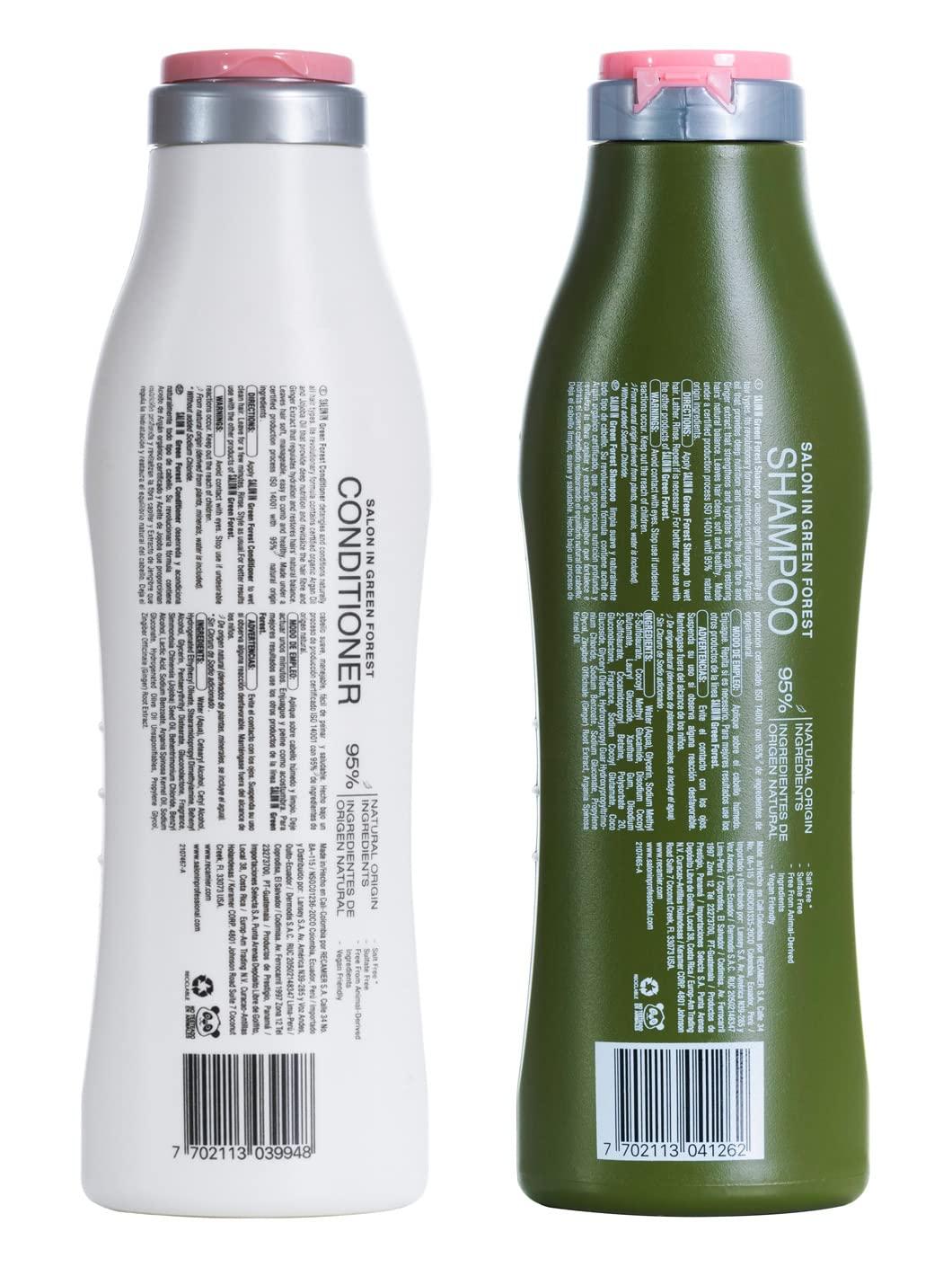 RECAMIER PROFESSIONAL SALON IN Recamier Professional Salon In Hair Care Treatment Set Organic Shampoo and Conditioner Sulfate Free 10.1 OZ