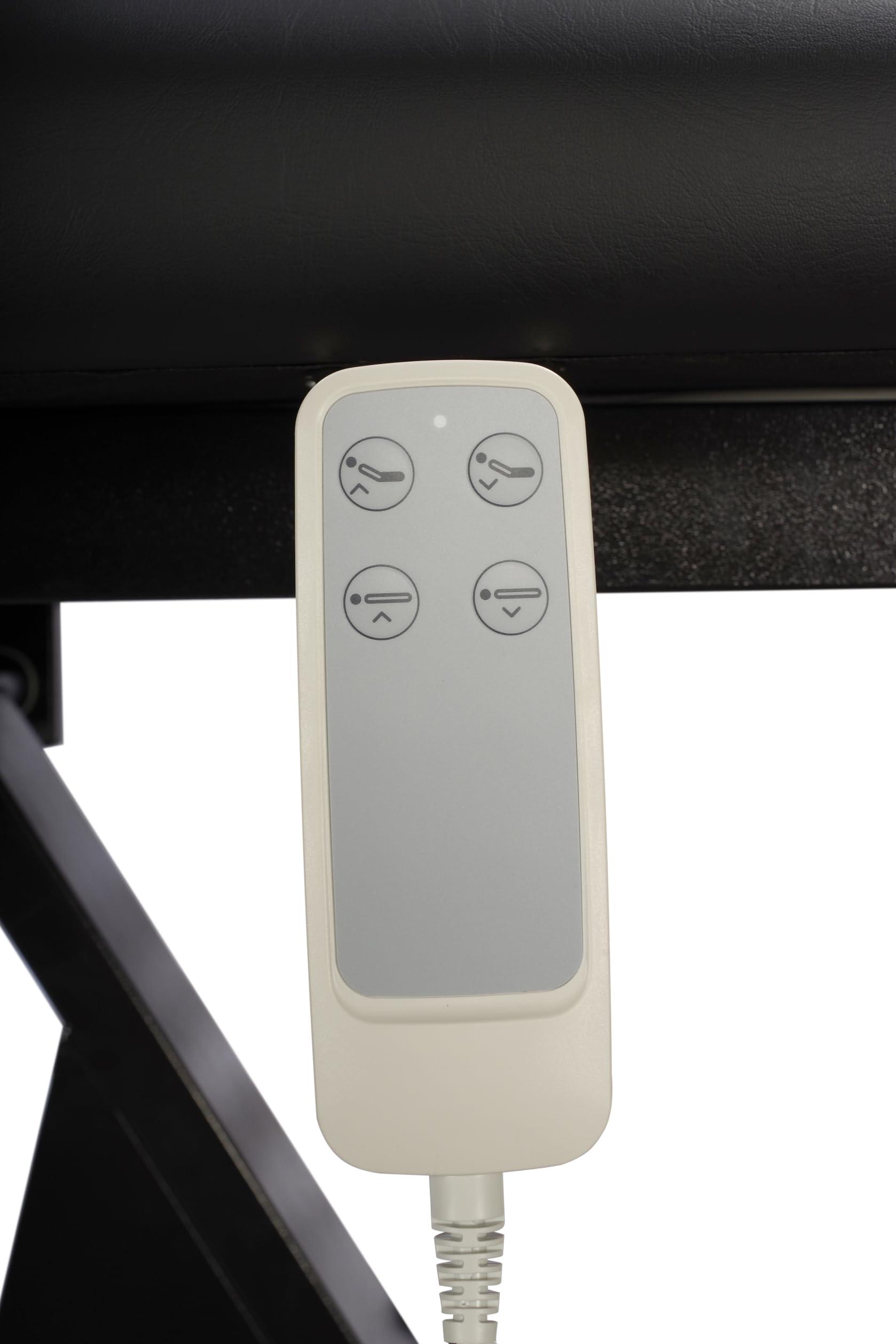 Beautymega Beautymega Electric Facial Massage Bed 3-Section Folding Height Adjustable Tattoo Spa Bed Chair Lift Spa Facial Treatment Table