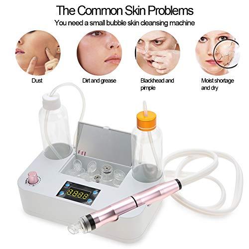 Zerone- Facial Suction Machine, Facial Cleaning Machine Small Bubbles Vacuum Suction Beauty Equipment for Home or SPA Salon (1#)