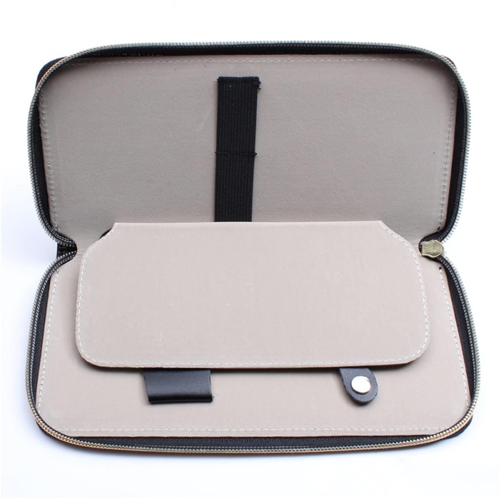 TAPIVA TAPIVA Hair Cutting Shears Hair Scissors Leather Case Hairdressing Scissors Bag Barber Holster Pouch Holder Styling Tool Kit for Shears