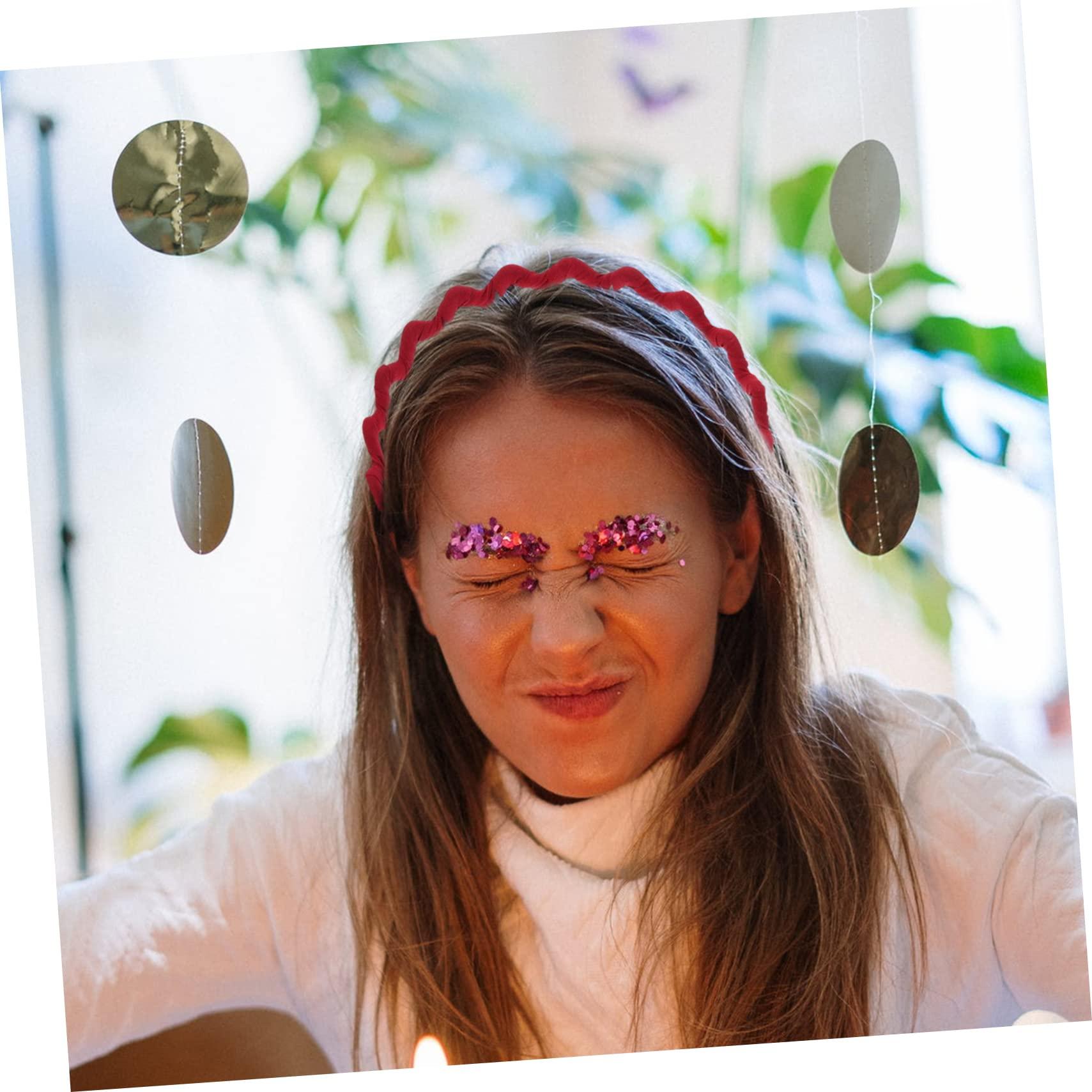 FOMIYES FOMIYES 6pcs Wave Rao Hair Clasp Squiggly Headband Toothed Headband Hair Comb Headband Shark Teeth Headband Wavy Headband Headbands Hair Hoops Miss Wrap Around Cloth Korean Version Fabric