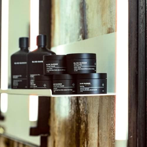 Blind Barber Blind Barber 101 Proof Classic Hair Pomade for Men - Malleable Water Based Pomade, Strong Hold & High Shine - Easy to Use Mens Hair Product for Everyday Styling - (2.5 Oz)