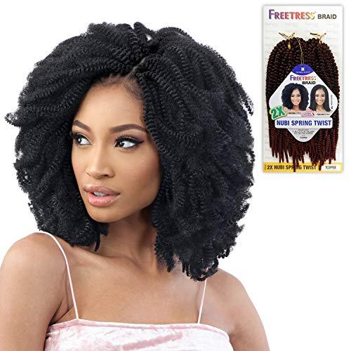 FREETRESS BRAIDS MULTI PACK DEALS! FreeTress Crochet Braids 2X Nubi Spring Twist (3-PACK, 30)