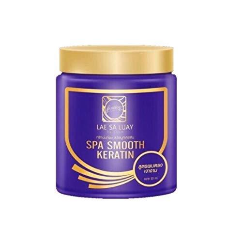 LAE SA LUAY LAE SA LUAY Spa Charcoal Keratin Hair Smoot Treatment Restore Damage Hair, 250 ML. by naveenana shop.