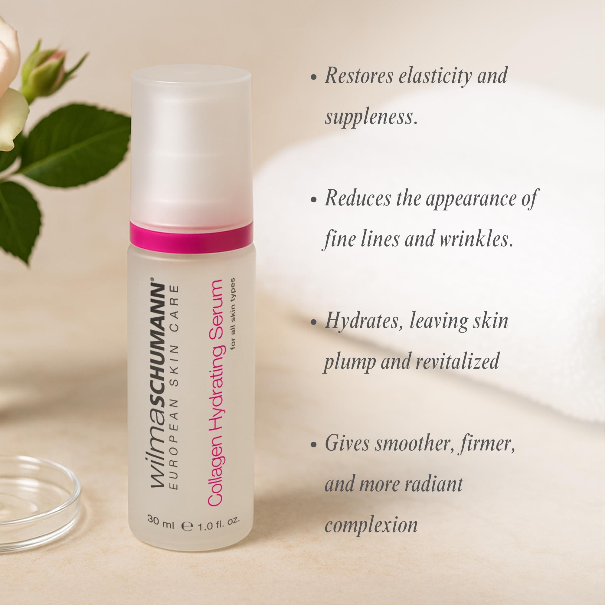 WILMA SCHUMANN Wilma Schumann Collagen Hydrating Serum, Face Serum, Collagen for Women, 1oz