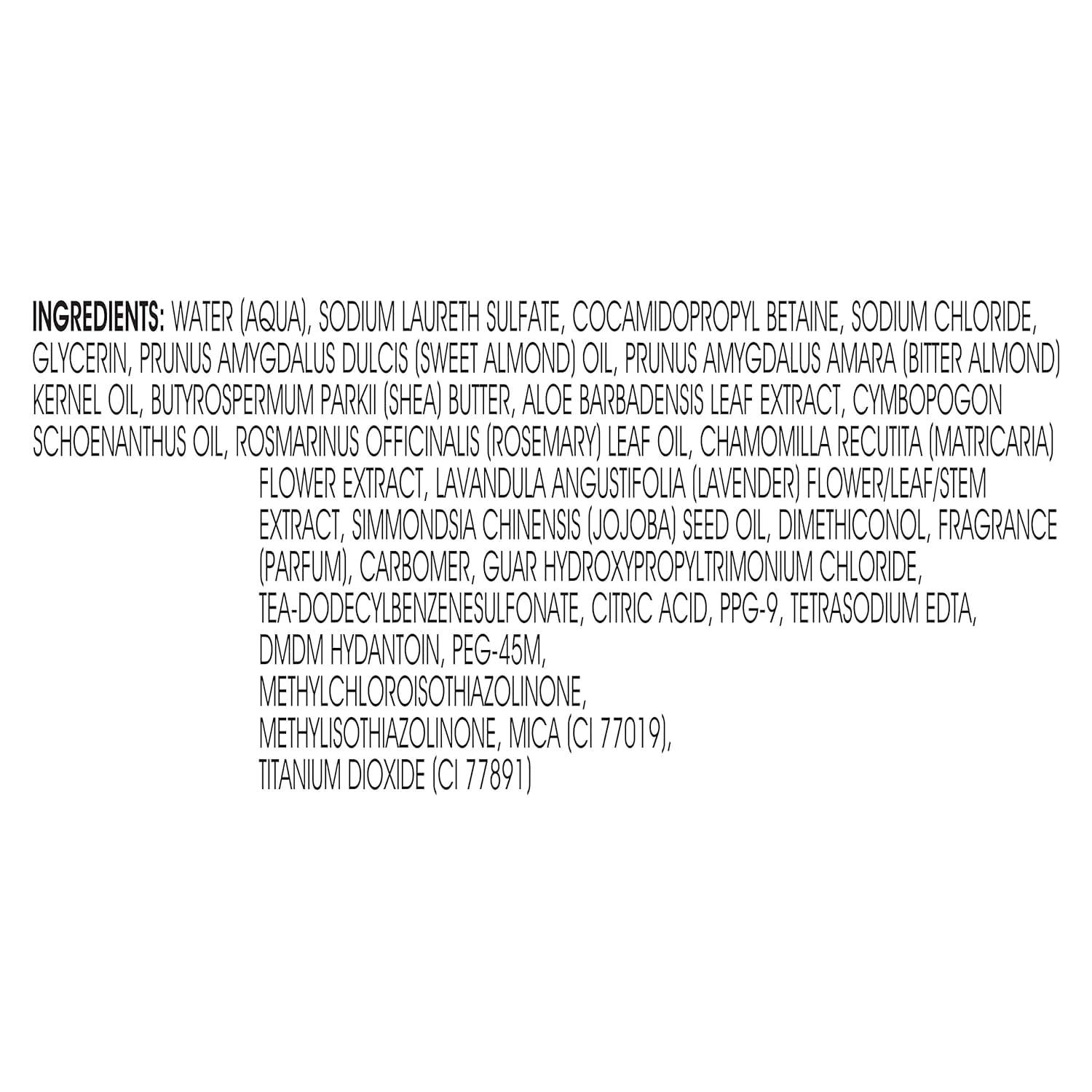 Suave Suave Professionals Moisturizing Shampoo Almond + Shea Butter 3 oz. (Pack of 6)