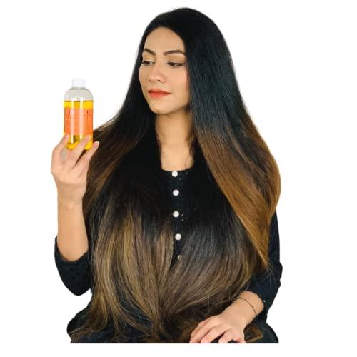 Huma in the Kitchen Huma in the Kitchen Organic Hair Oil, 100% Pure (200 ml) - For Dry and Damaged Hair