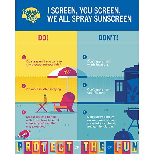 Banana Boat Banana Boat Sport Ultra SPF 30 Sunscreen Spray Twin Pack | Banana Boat Sunscreen Spray SPF 30, Spray On Sunscreen, Water Resistant Sunscreen, Oxybenzone Free Sunscreen Pack, 6oz each (Pack of 2)