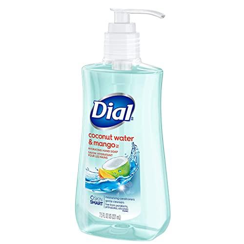 Dial Dial Liquid Hand Soap Coconut Water and Mango 7.5 Oz (Pack of 6)