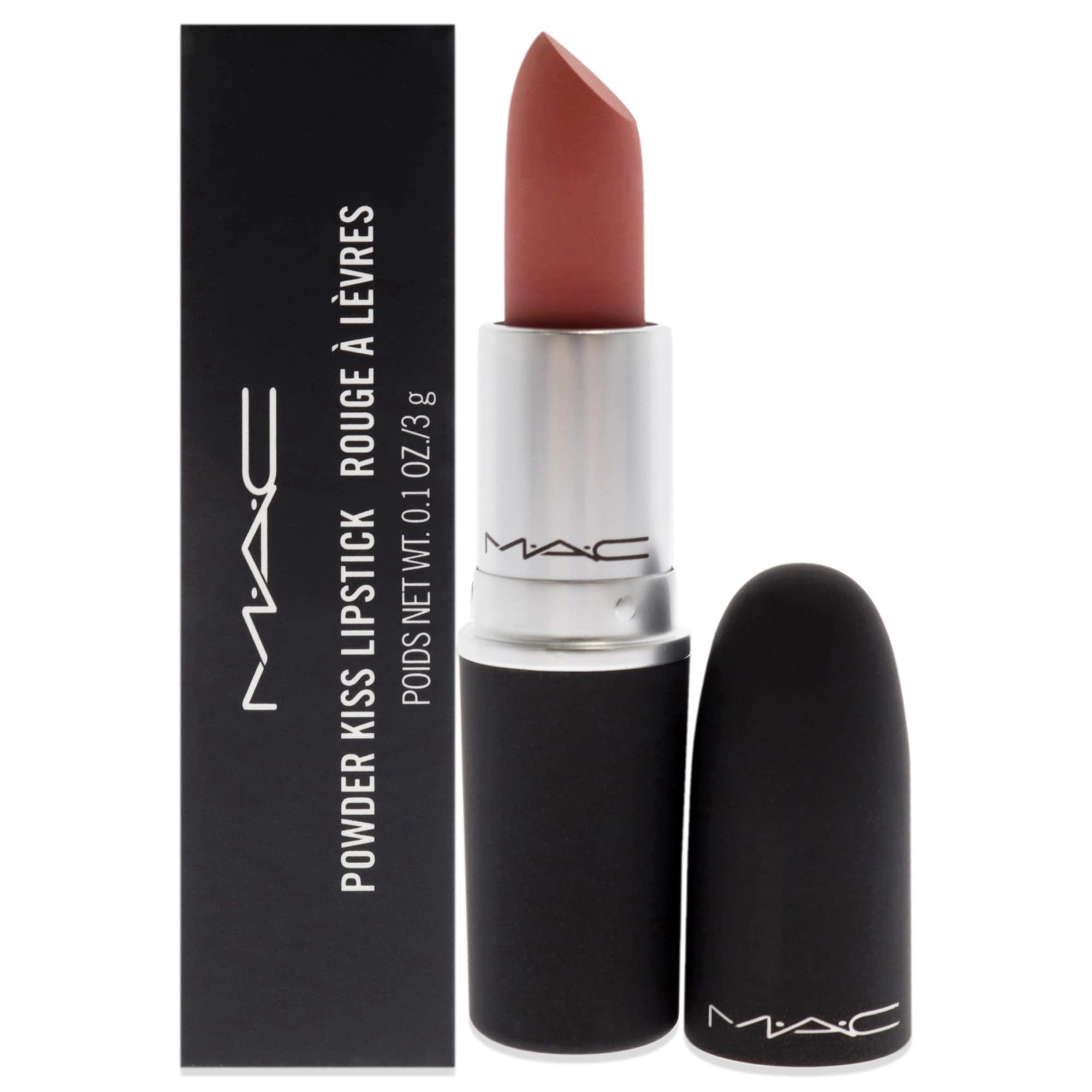 MAC Powder Kiss Lipstick - 314 Mull It Over by MAC for Women - 0.1 oz Lipstick