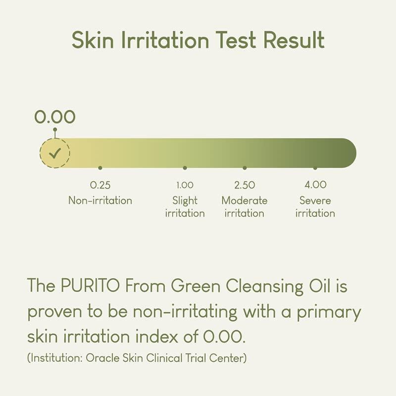 PURITO PURITO From Green Cleansing Oil 6.76 fl.oz / 200ml Gentle Facial Cleanser, Cruelty-free & Vegan, Nature-derived Oils (Renewal)