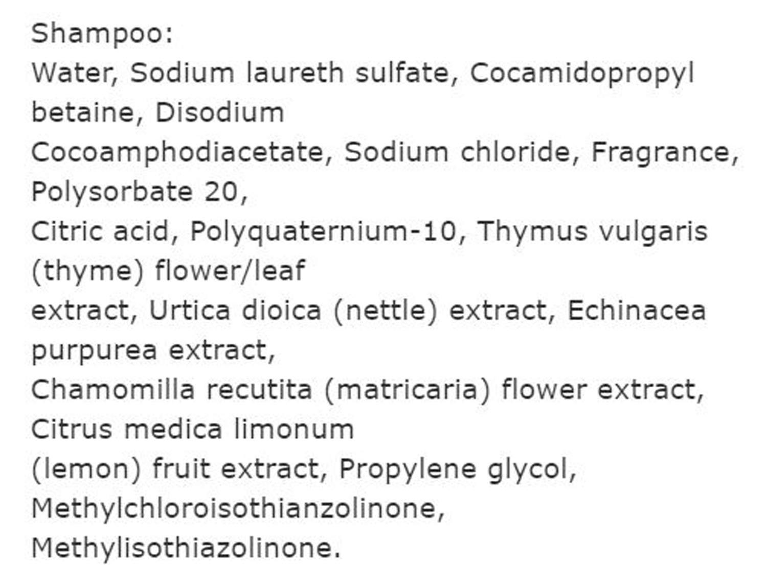 L E M O N L E M O N Limited Edition Lemon Scented Hair Care Shampoo & Conditioner Set, Hydrating, Helps Control Oil and Add Shine to Dry Hair, 13.5 oz Bottles (Set of 2)
