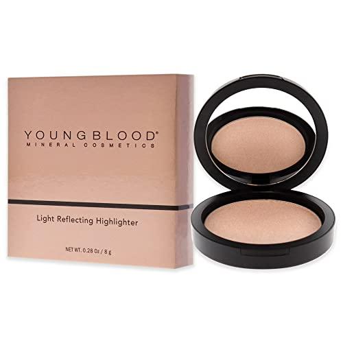 Youngblood Youngblood Clean Luxury Cosmetics Light Reflecting Highlighters | Natural Radiant Complexion Highlight with Diamond Powder | Cruelty Free, Paraben Free, Gluten Free (Quartz)