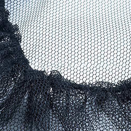 MOIKY Hair Nets,Reusable Hairnets - Food Service/Work Long Hair/Sleep/Nurses,MOIKY Kitchen Beauty Home Elastic Mesh Hair Head Cover Net(5 pcs,Black)