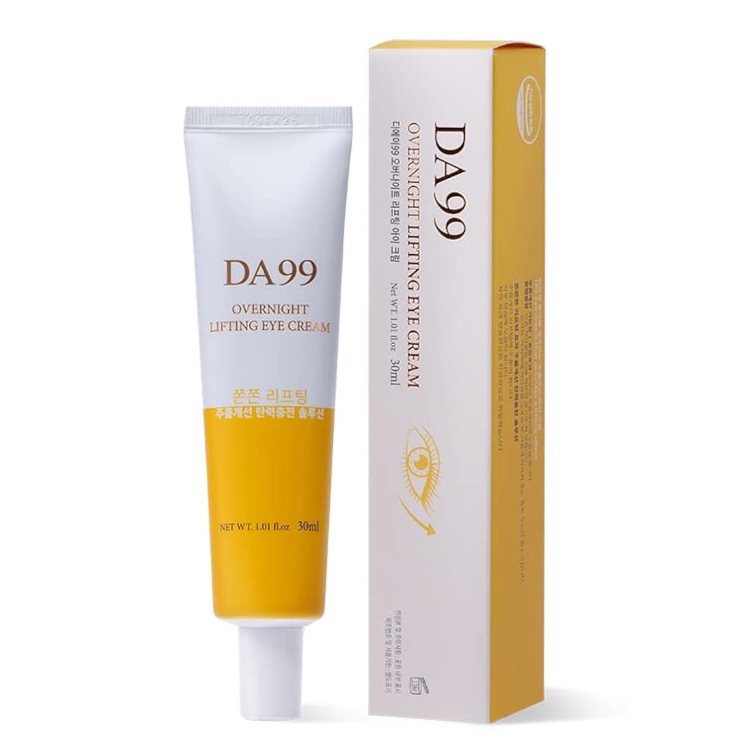 DA99 DA99 Overnight Lifting Eye Cream Eye Cream for Dark Circles and Puffiness, Improve the look of Fine Lines and Wrinkles (1.01 Ounces)