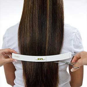 CreaClip Original CreaClip Set and Scissors Hair Cutting Tool - As seen on Shark Tank - DIY Hair Styling Kit for Layers Bangs Bobs Trims Split Ends Professional Shears Hair Cutting Scissors/Shear