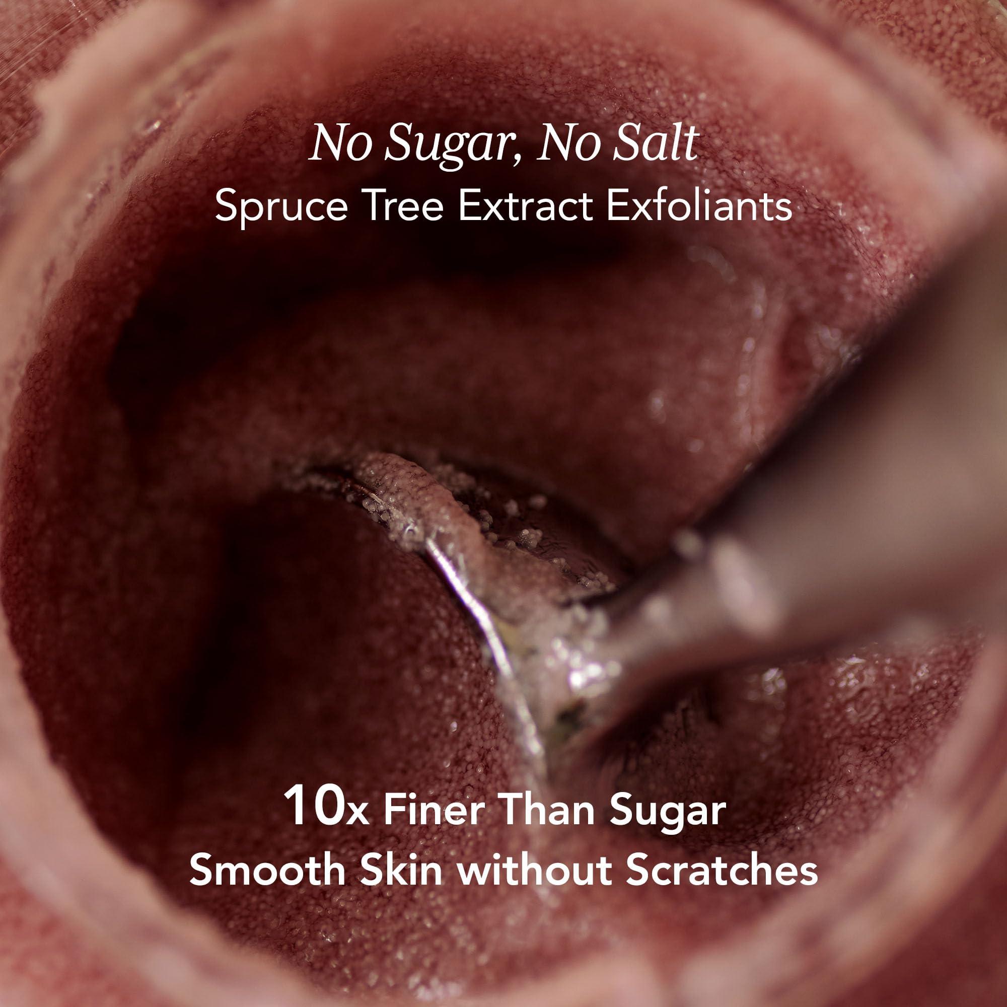 Whipped Semo Company WHIPPED VEGAN PACK SCRUB MUHWABUTTER 210g (7.40 oz) - Made with Fig & Cacao Butter | Chewy Gelato Texture with Ceramide & Niacinamide, No Sugar or Salt, for Face & Body