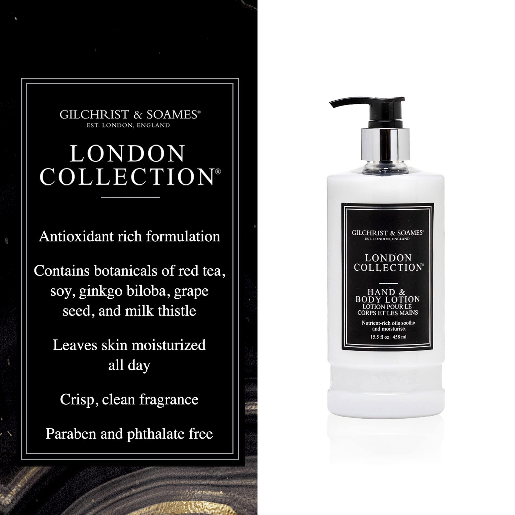 Gilchrist & Soames Gilchrist & Soames London Hand and Body Lotion - 15.5oz - Antioxidant Rich, Nourishing, Zero Parabens, Sulfates, and Phthalates