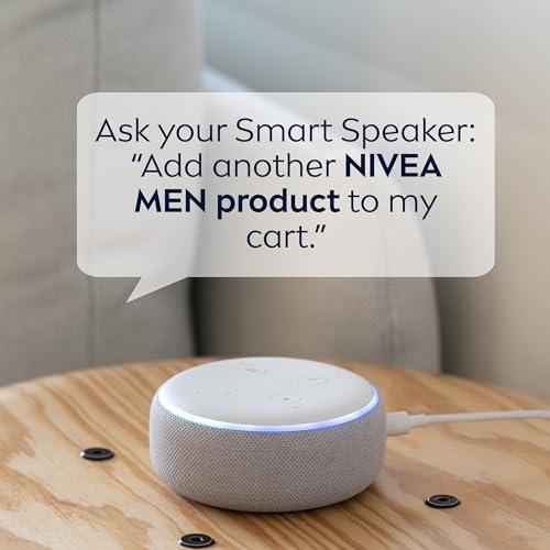 Nivea Men Nivea Men Deep Clean Face Wash and Scrub With Natural Charcoal, Exfoliating Face Wash for Men Removes Excess Oil, Dirt and Impurities, Beard Friendly, 2.5 Fl Oz Tube, Pack of 3