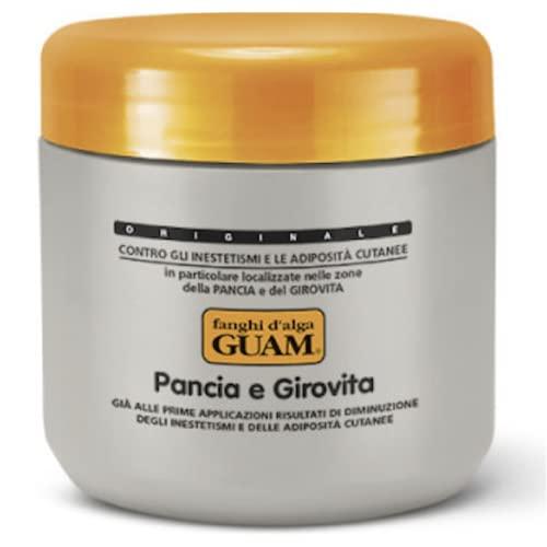 Guam Guam TUMMY & WAIST, Stomach Wrap for Cellulite Reduction, Tighten Loose Belly Skin | Anti-Cellulite Lipo Wraps for Stomach, Seaweed + Caffeine | Cellulite Remover Tummy Wrap, 1.1LB