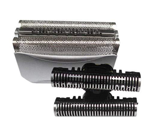 Xspeedonline 51S Replacement Shaver Foil Razor Head Cutter for Braun Series 8000 8970, 8975, 8985, 8986, 8987, 8990, 8991, 8995,8595, 8795, 8581, 8583 (Silver)