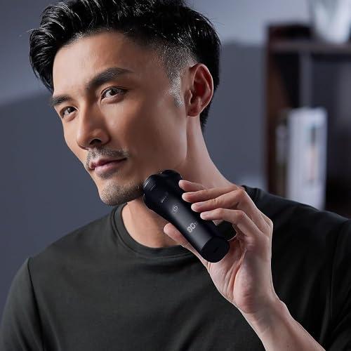 WEedsy WEedsy Electric Shavers for Men, Rechargeable IPX7 Waterproof Electric Shaver Men's Rotary Shavers Electric Shaving Razors with LED Smart Screen