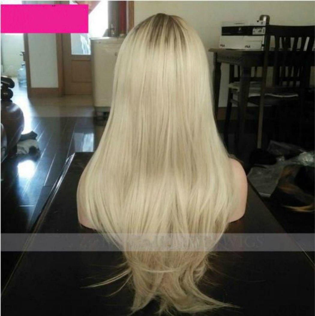 Obzer USA Obzer USA Wig Ombre wig Blonde wigs Straight Hair extensions Synthetic wigs cosplay wigs For Women