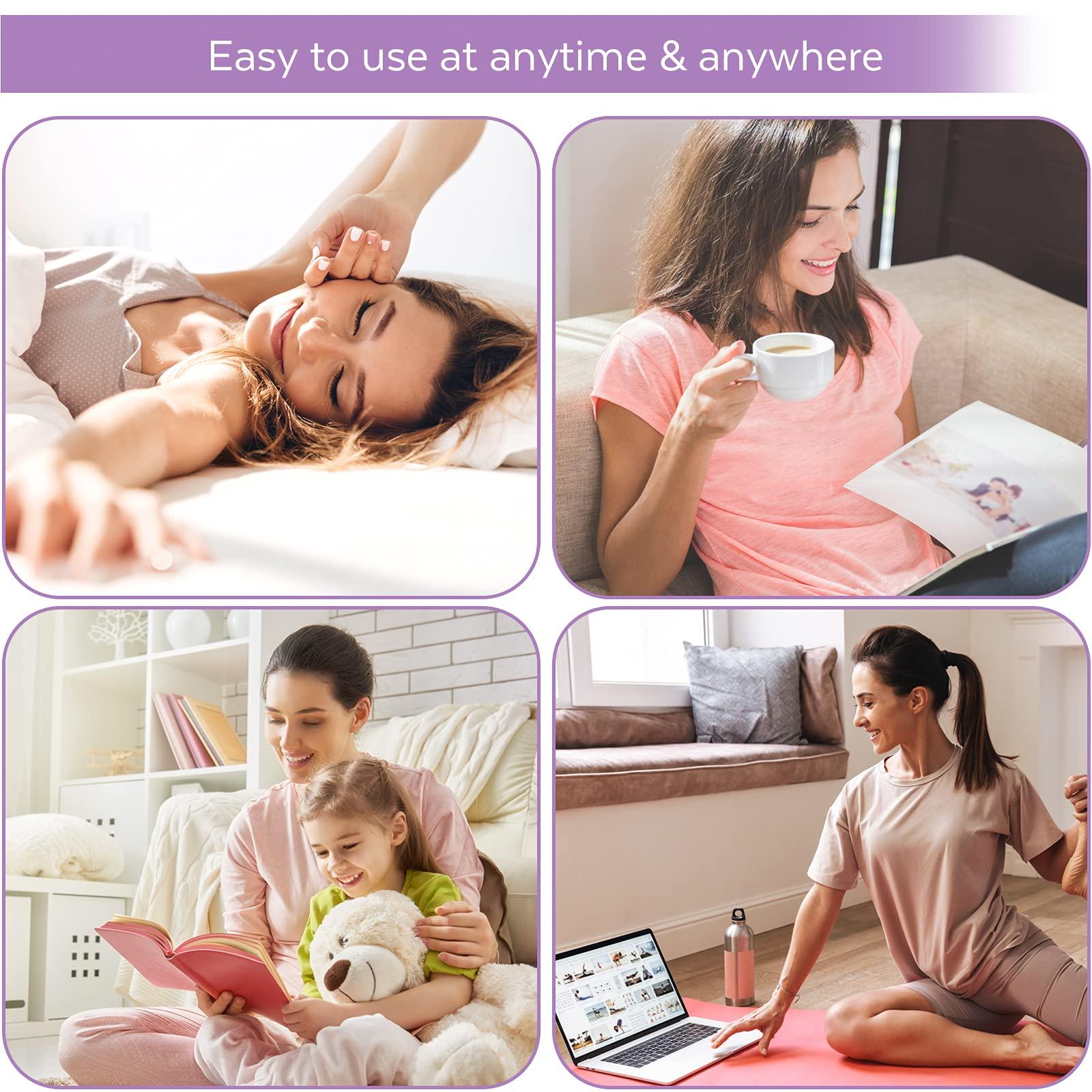 COSDAD COSDAD Reusable Double Chin Reducer Chin Strap Face Slimming Strap Face Slimmer Shaper for Women,Breathable Comfortable V Line Lifting Mask,Innovative Lifting Technology,One Fits All,Purple