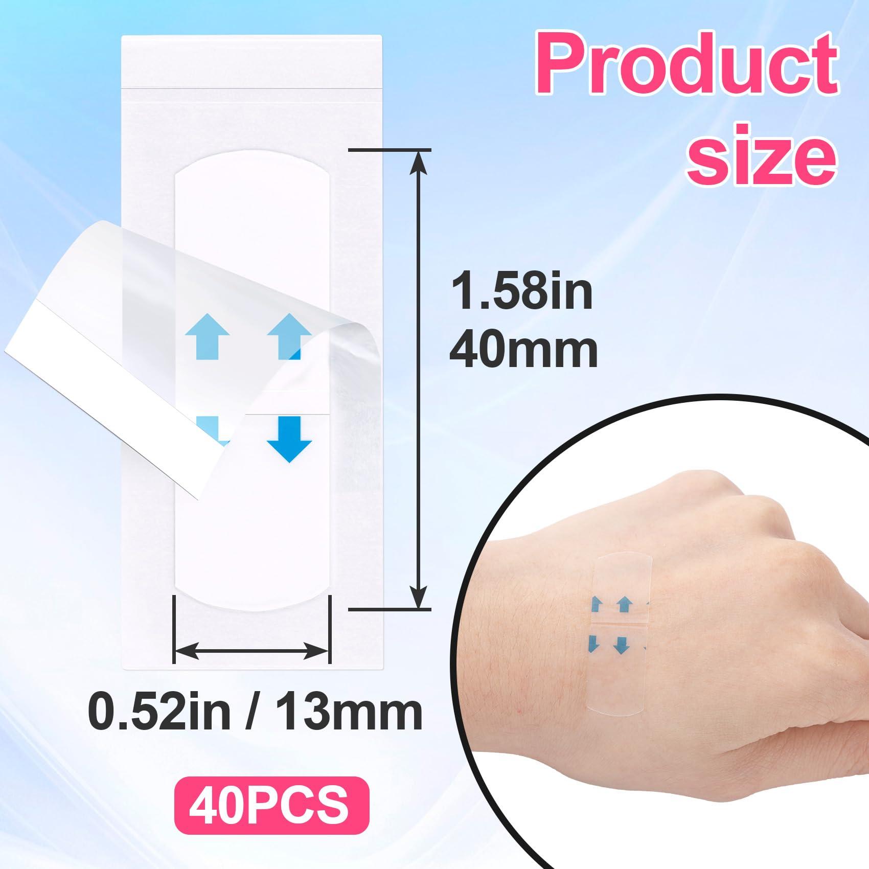 ANCIRS ANCIRS 40 pcs Face Tape Lifting Invisible, Instant Neck Lift Tape, Facelift Tape for Lifting Sagging Skin, Instantly Neck Tape Lifting for Double Chin and Eye Wrinkles