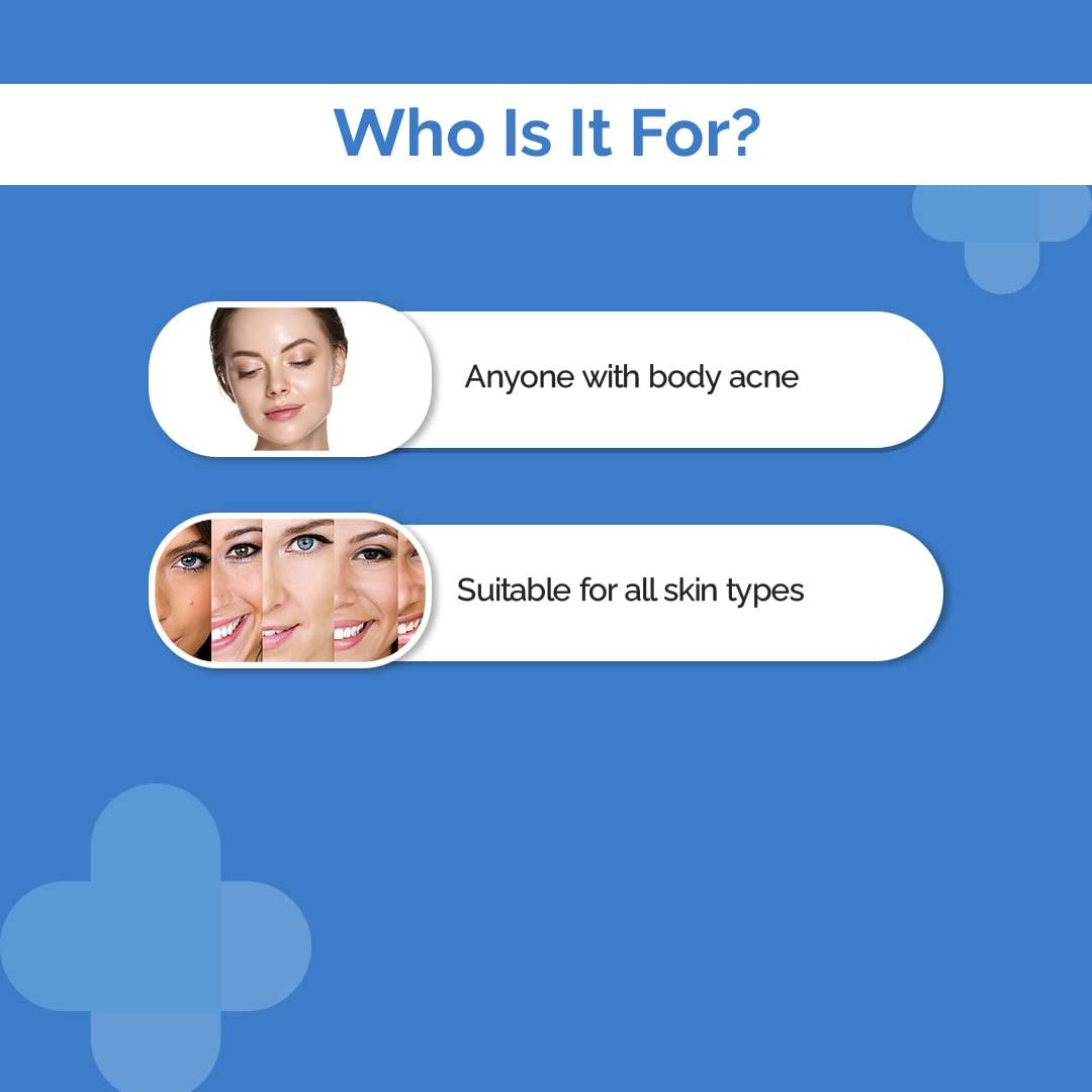 The Derma Co The Derma Co 1% Salicylic Acid Exfoliating Body Wash | Helps Smoothen Rough & Bumpy Skin | Deeply Cleanses & Exfoliates | Helps Reduce Body Acne | 8.45 Fl Oz/250ml