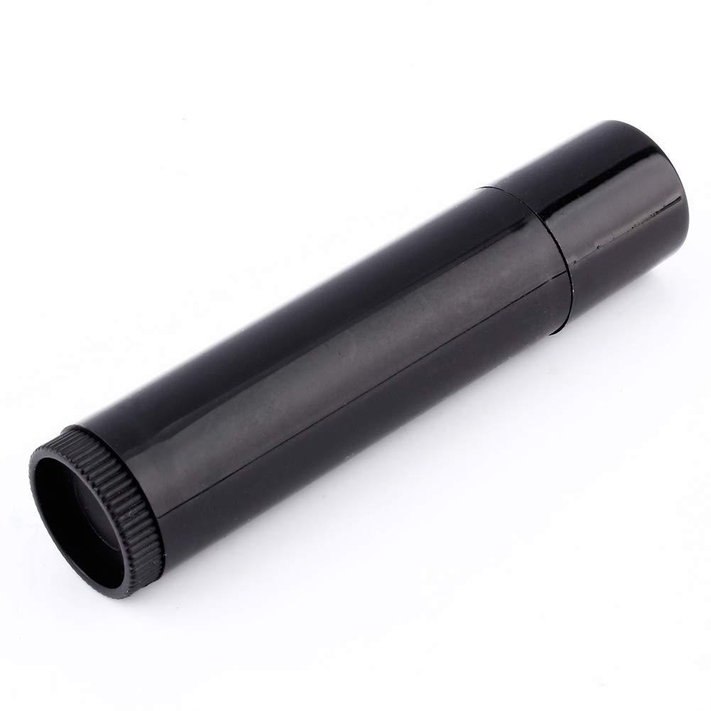 Agatige 100pcs 5ml Lip Balm Containers, Plastic Empty Lipstick Lip Balm Container Tube