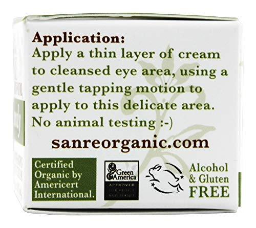 SanRe Organic Skinfood SanRe Organic Skinfood - Eye Candy - USDA Organic Anti-Aging Eye Contour Cream