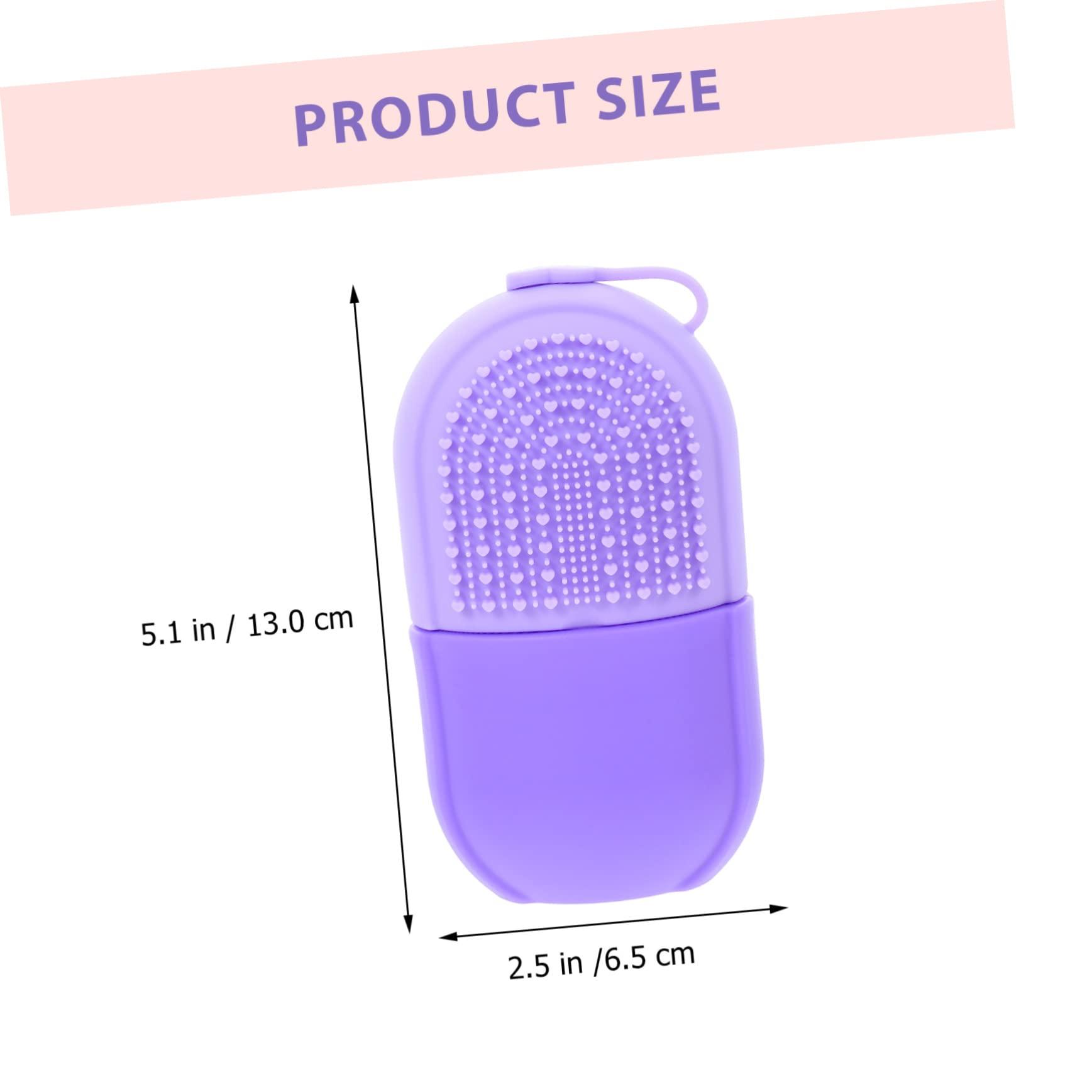 NOLITOY 3pcs Beauty Face Ice Tray Skin Care Tool Face Massage Ice Roller Face Icing Roller Face Beauty Tool Silicone Ice Face Massager Ice Roller for Face and Eye Ice Face Roller