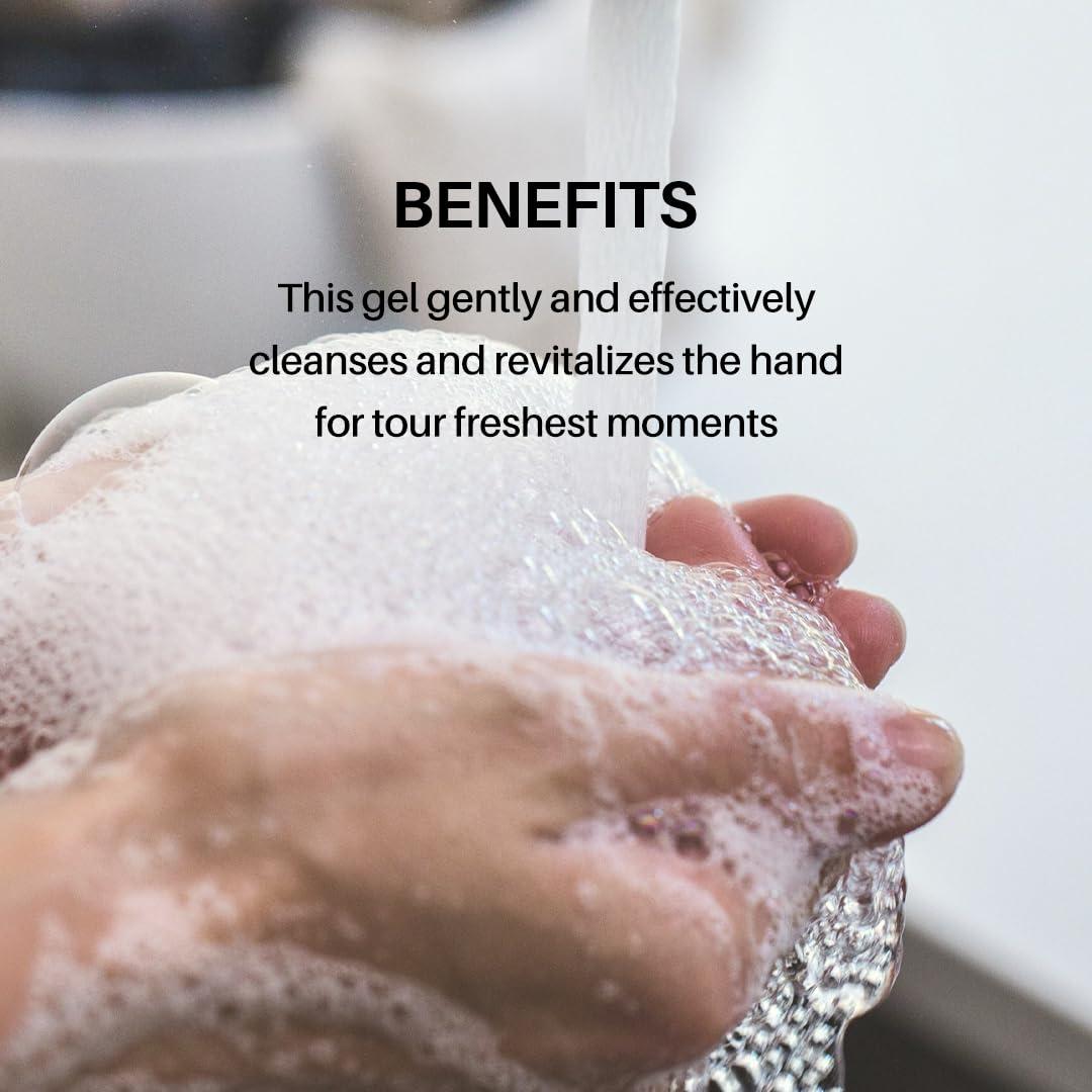 ROSLYN ROSLYN Aromatic Hand Wash, Scented Liquid Hand Soap, Pack of 1, 16.9 fl oz, Hinoki, 100% Vegan