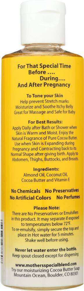 Mountain Ocean Mother\'s Special Blend All Natural Skin Toning Oil 8 fl oz (225 ml) (Pack of 2)