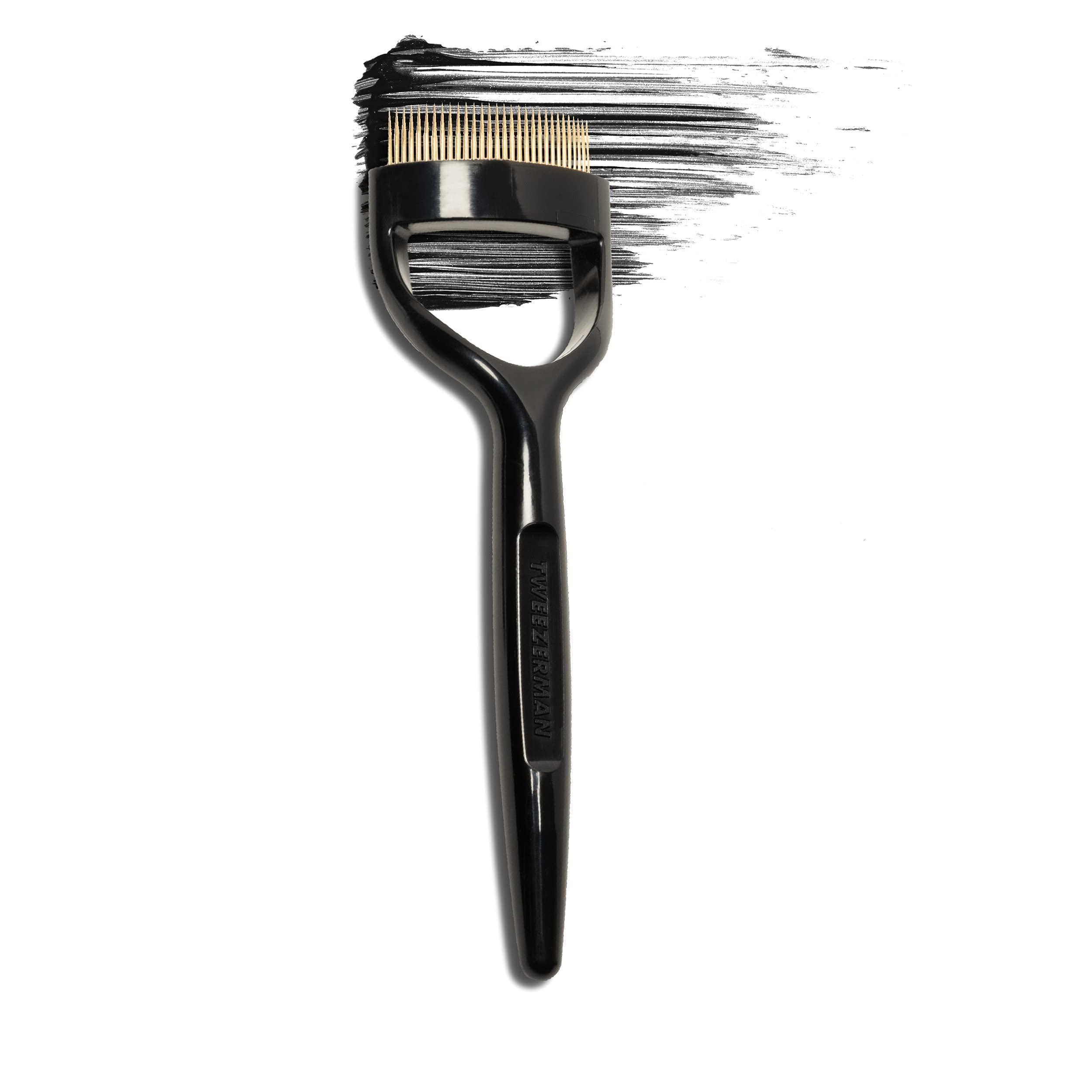 Tweezerman Tweezerman Eyelash Comb for Round Eyes, Premium Lashcombo 60, Black