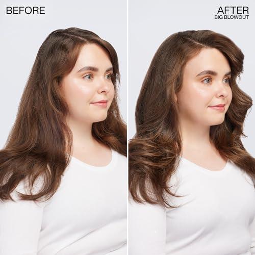 Redken Redken Big Blowout Heat Protection Jelly Serum | Offers Shine and Texture | Frizz Control | Volume for Fine Hair | Blowdry Gel | For All Hair Types