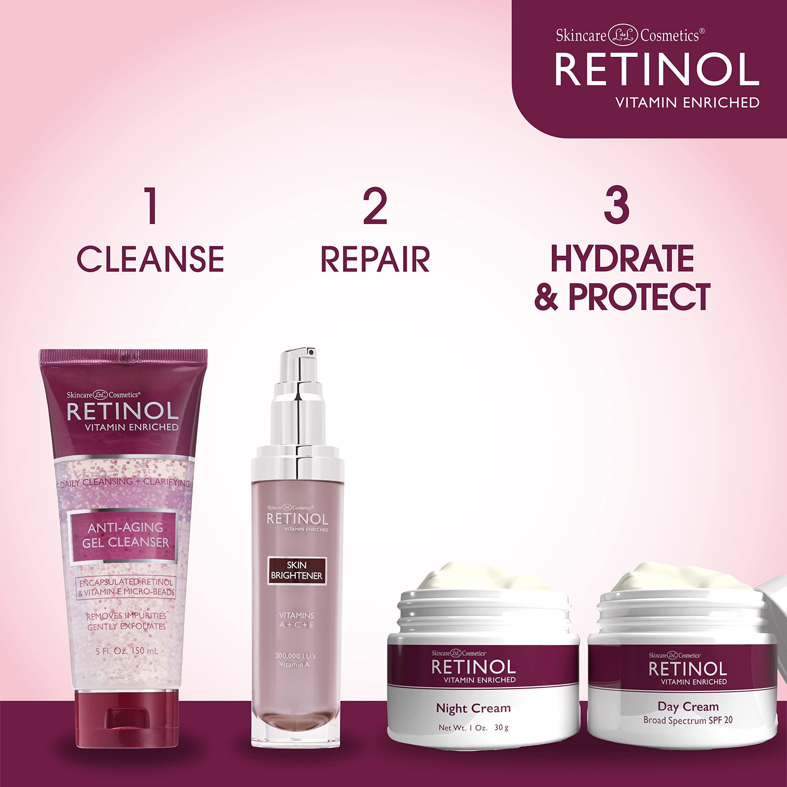Retinol Retinol Anti-Aging Hand Cream The Original Brand For Younger Looking Hands Rich, Velvety Hand Cream Conditions & Protects Skin, Nails & Cuticles Vitamin A Minimizes Ages Effect on Skin
