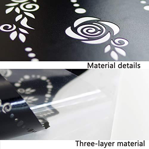 XMASIR Xmasir 12 Large Sheets Henna Tattoo Stencil Kit for Hand Forearm Body Paint, Indian Arabian Temporary Tattoo Templates for Women Girls (S8)