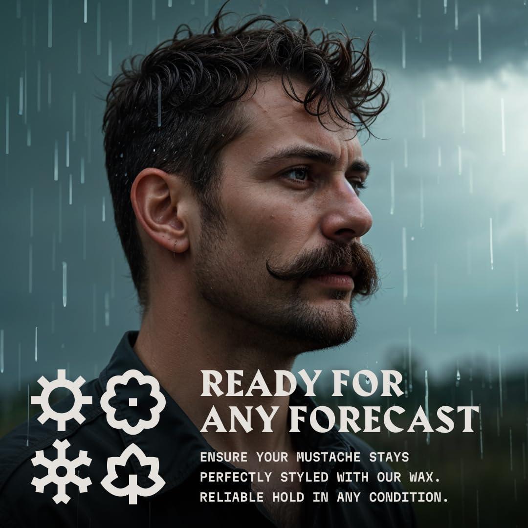 Striking Viking Striking Viking Vanilla Beard Oil (Large 2 oz.) with Mustache Wax and Comb (Vanilla Scent)